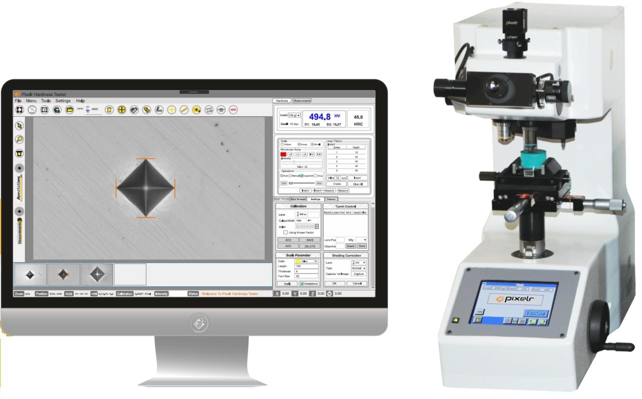 Microscope, Pixelr, Metallurgycal Software, Grain size, Microstructure
